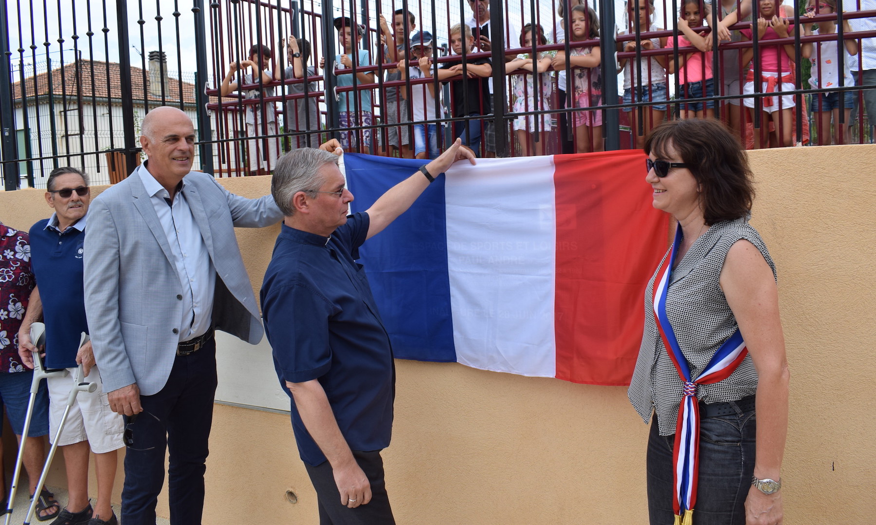 inauguration dévoilement plaque