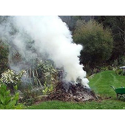 Halte au Brûlage de déchets verts !