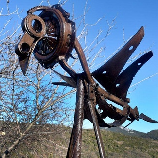 L'aigle de Nèbre, André Andréini (Evenos)