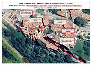 Information travaux à Nebre