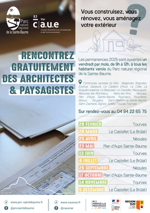 Permanences conseils PNR-CAUE VAR