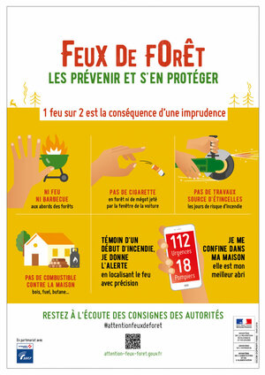 Attention aux risques d'incendies !