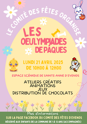 LES OEULYMPIADES du Comité des Fêtes d'Evenos