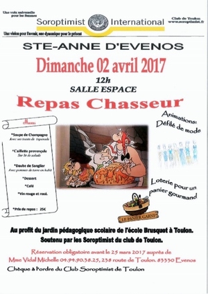 Repas des Soroptimist