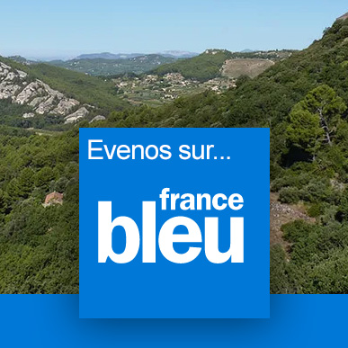 En balade à Evenos avec France Bleu